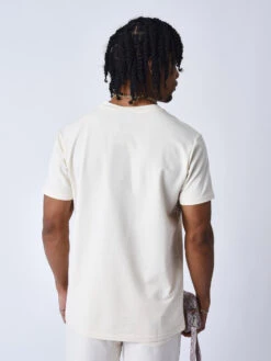 Tee Shirt Basic Broderie Essentials Project X Paris -Monsieur Chic Soldes Boutique 1910076 1 2