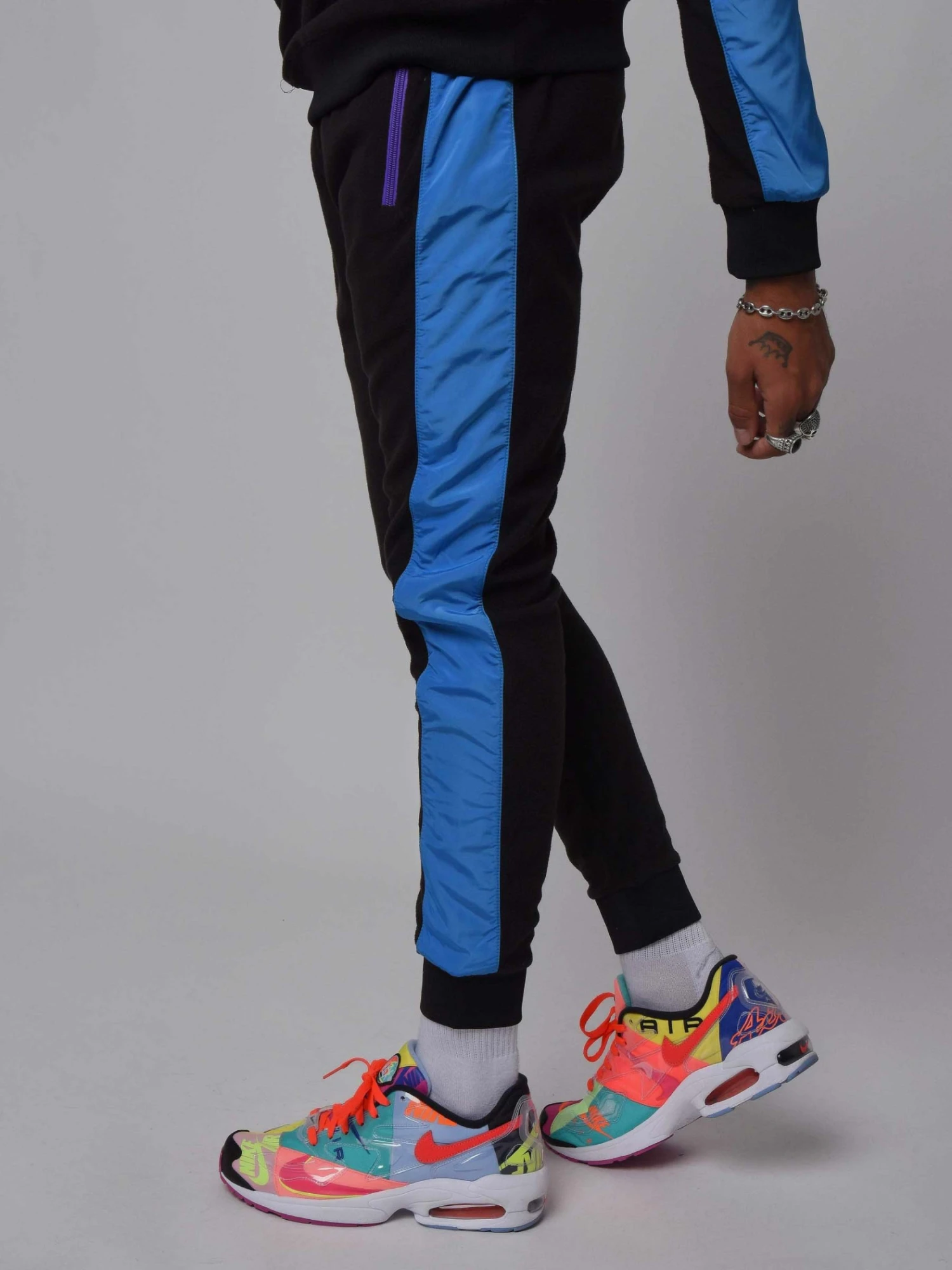 Pantalon De Jogging Bi-matière Polaire 3 Pantalon De Jogging Bi-matière Polaire