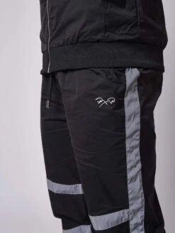 Pantalon De Jogging Bi-matière Réfléchissante -Monsieur Chic Soldes Boutique 1940046 2