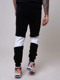 Pantalon De Jogging Color-block -Monsieur Chic Soldes Boutique 1940047 1