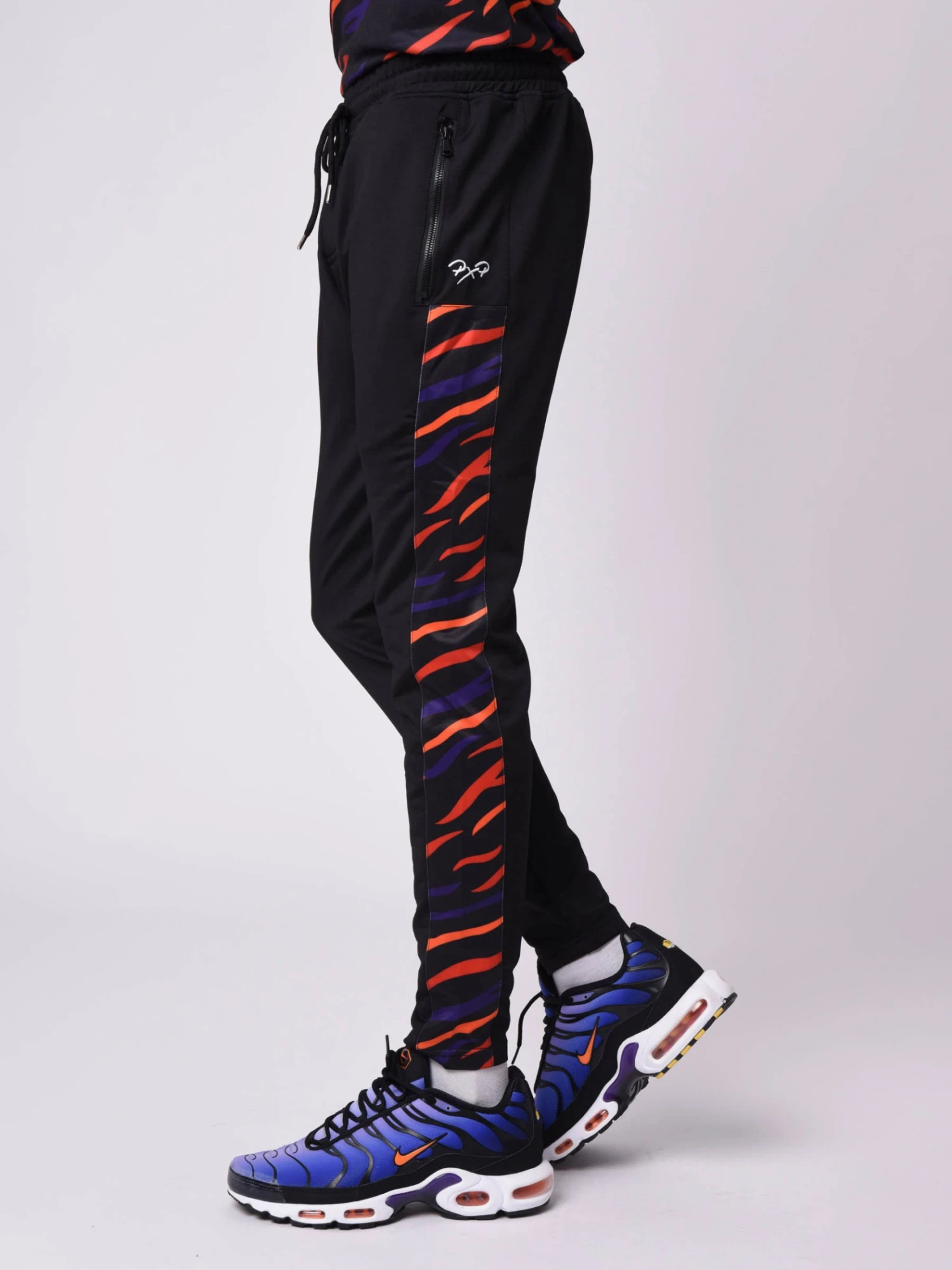 Pantalon De Jogging Avec Empiècement à Motif Savane Sur Le Côté 3 Pantalon De Jogging Avec Empiècement à Motif Savane Sur Le Côté