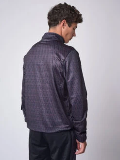 Sweat Style Coupe Vent Motif Monogramme -Monsieur Chic Soldes Boutique 2020085 1