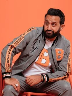 Pantalon DroitStyle Baseball " Baba Collab" -Monsieur Chic Soldes Boutique 2040079 1 2