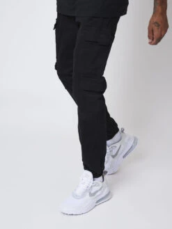 Pantalon Basic Toile Style Cargo -Monsieur Chic Soldes Boutique 2090026 1