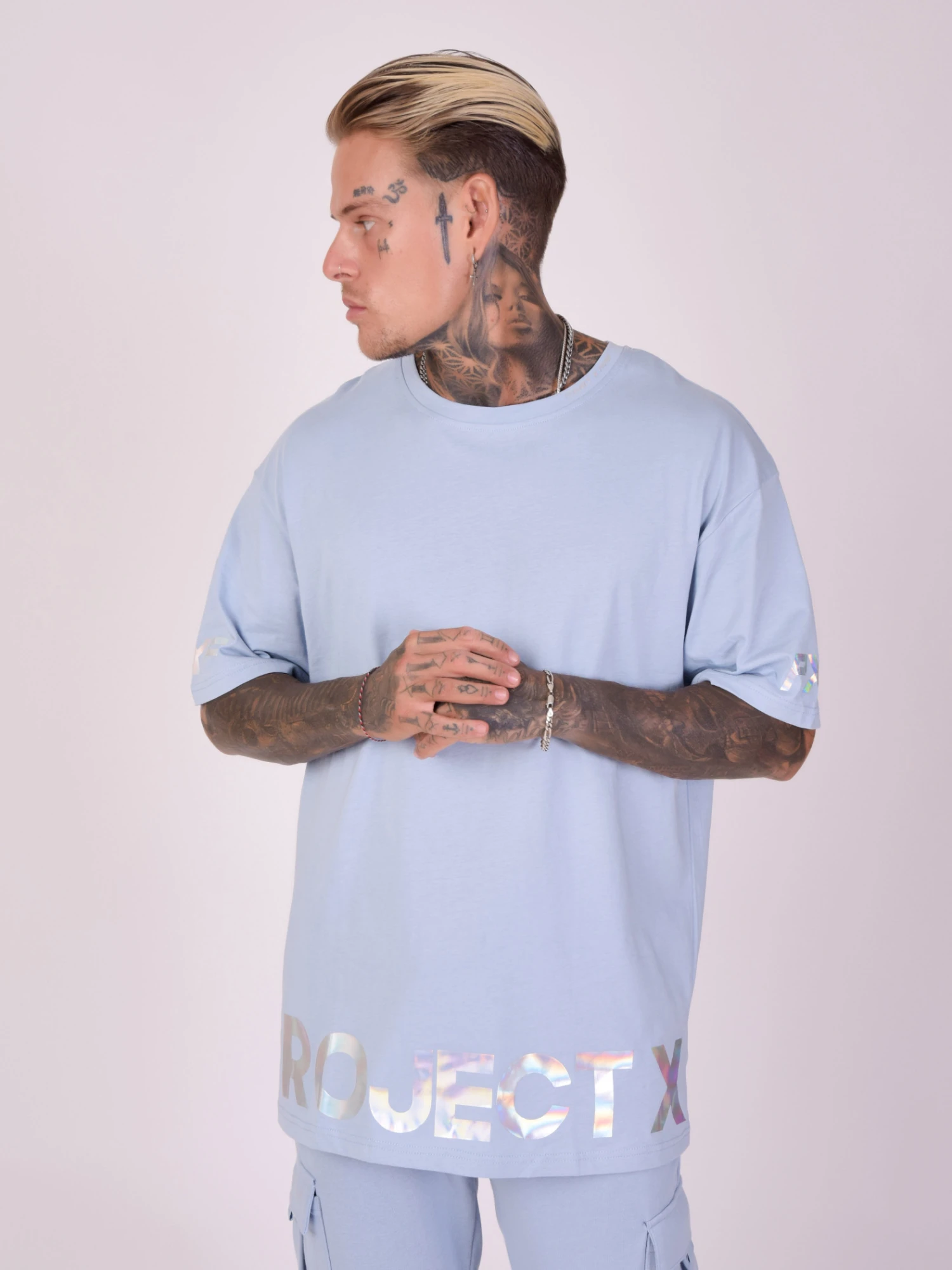 Tee-shirt Ample Logo Irisé 4 Tee-shirt Ample Logo Irisé – Image 2