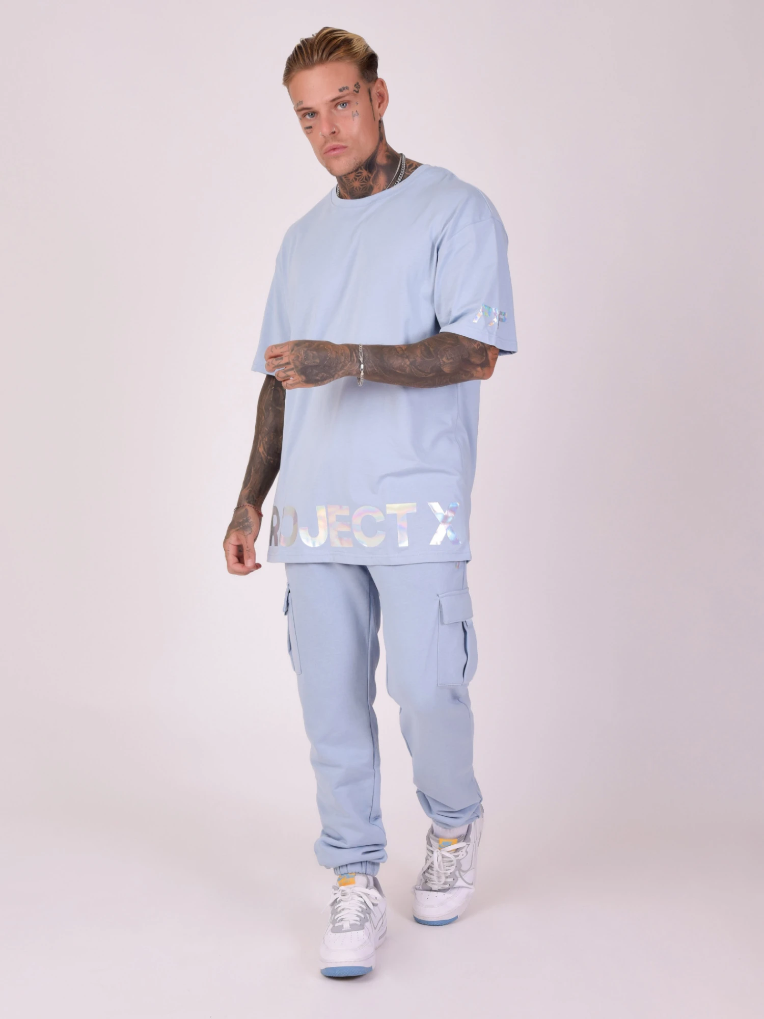 Tee-shirt Ample Logo Irisé 5 Tee-shirt Ample Logo Irisé – Image 3