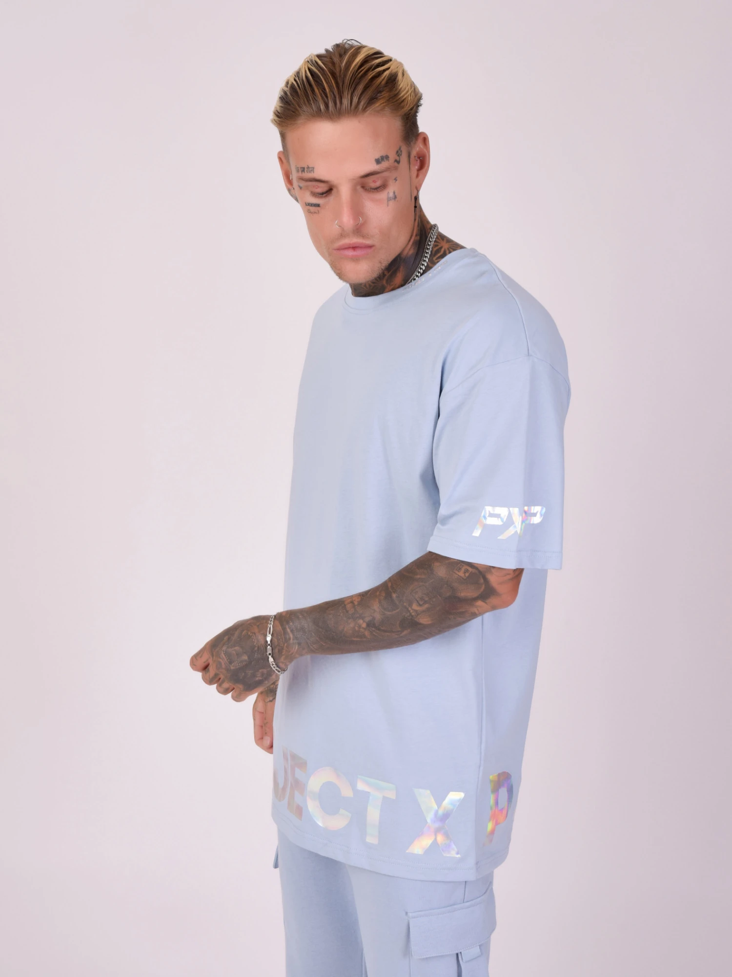 Tee-shirt Ample Logo Irisé 3 Tee-shirt Ample Logo Irisé