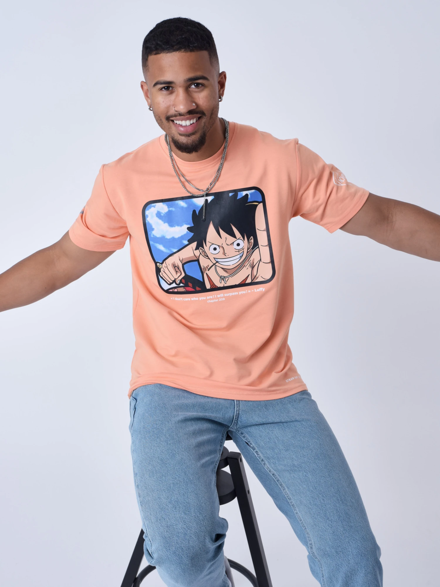 Tee-shirt One Piece Luffy 5 Tee-shirt One Piece Luffy – Image 3