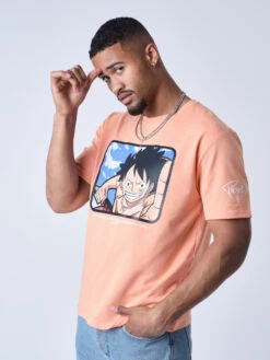 Tee-shirt One Piece Luffy 11 Tee-shirt One Piece Luffy -Monsieur Chic Soldes Boutique 2110184 3
