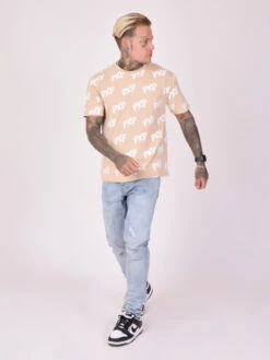 T-shirt PXP Unisexe "brush" All Over