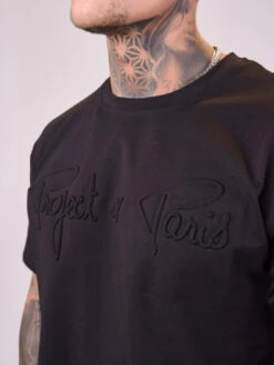 Tee-shirt Logo Embossage Relief -Monsieur Chic Soldes Boutique 2110187 2