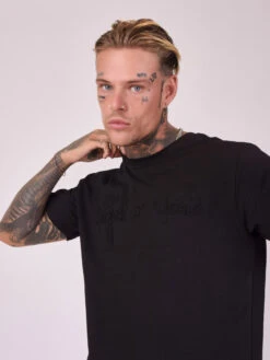 Tee-shirt Logo Embossage Relief -Monsieur Chic Soldes Boutique 2110187 4