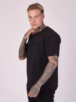 Tee-shirt Logo Embossage Relief -Monsieur Chic Soldes Boutique 2110187 5