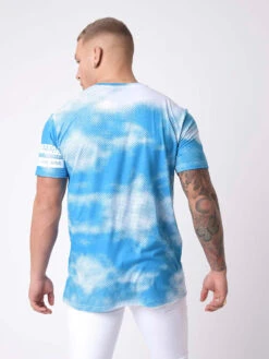 Tee-Shirt Impression Nuage Abstrait Pois -Monsieur Chic Soldes Boutique 2112224 3