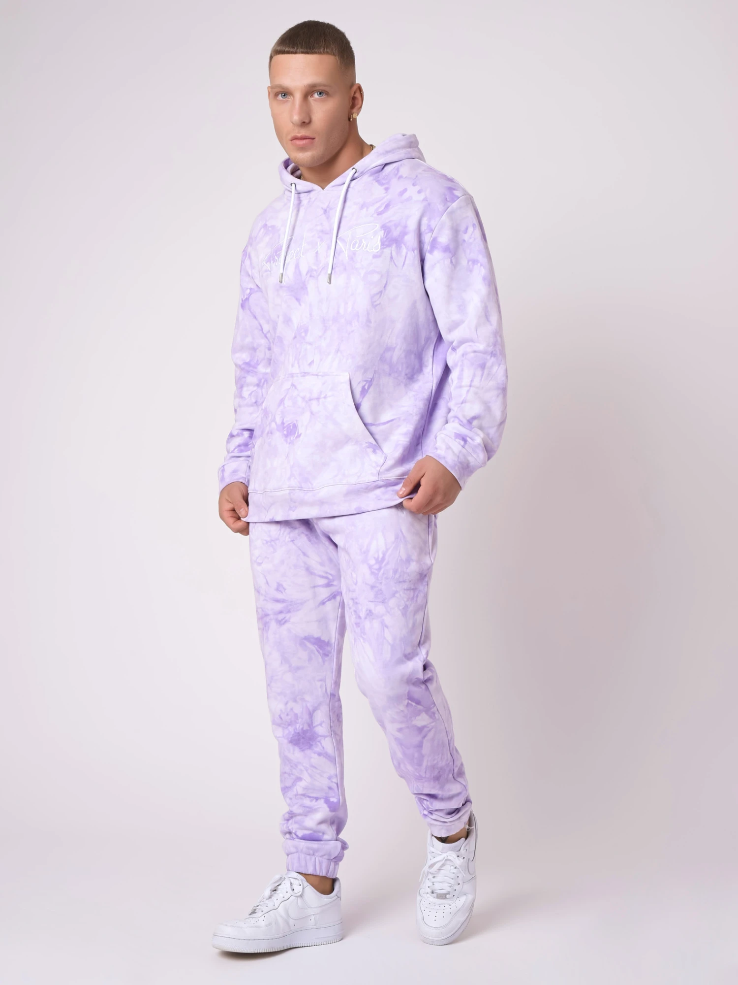 Sweat à Capuche Tie & Dye Broderie Logo 4 Sweat à Capuche Tie & Dye Broderie Logo – Image 2