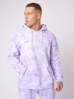 Sweat à Capuche Tie & Dye Broderie Logo 13 Sweat à Capuche Tie & Dye Broderie Logo -Monsieur Chic Soldes Boutique 2120110 4