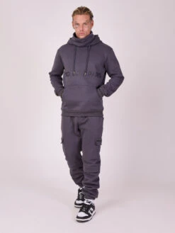 Sweat Col Roulé à Capuche -Monsieur Chic Soldes Boutique 2120127 4