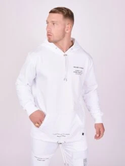 Sweat à Capuche Bi-matière -Monsieur Chic Soldes Boutique 2120131 3