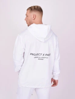 Sweat à Capuche Bi-matière -Monsieur Chic Soldes Boutique 2120131 4