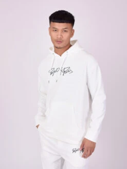 Sweat à Capuche Oversize Cotelé Simple Broderie 9 Sweat à Capuche Oversize Cotelé Simple Broderie -Monsieur Chic Soldes Boutique 2120133 2