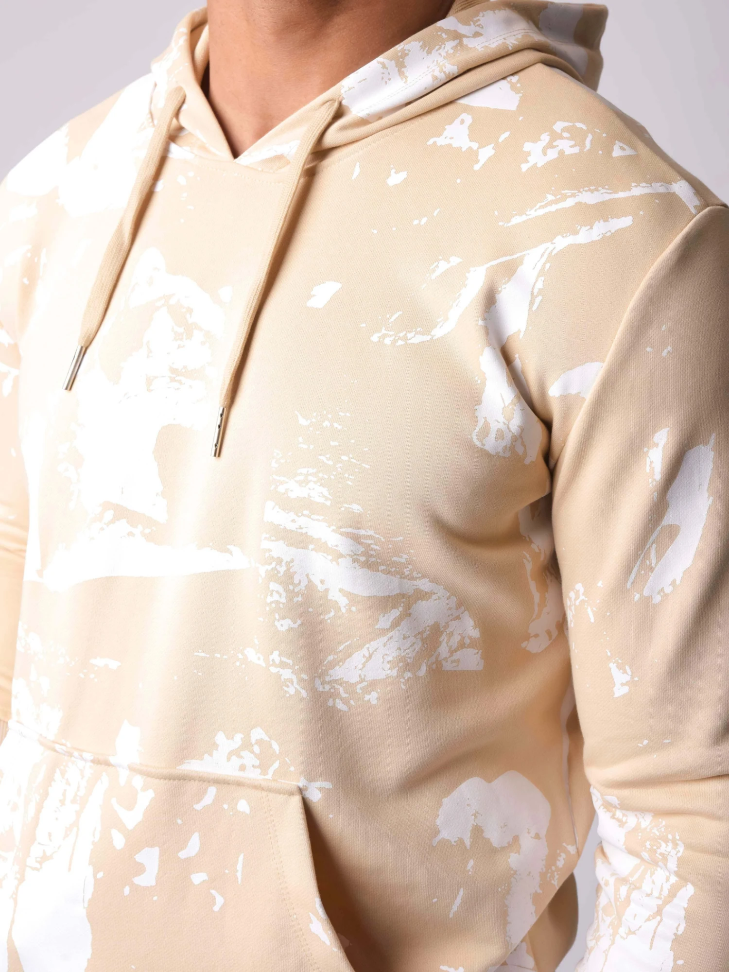 Sweat à Capuche Motif Peinture 4 Sweat à Capuche Motif Peinture – Image 2