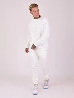 Sweat Col Rond Logo Embossage Relief -Monsieur Chic Soldes Boutique 2120205 4