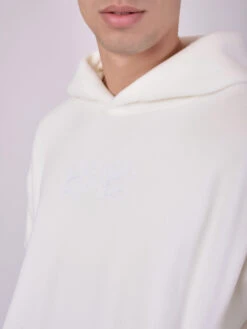 Sweat à Capuche Polaire Double Logo -Monsieur Chic Soldes Boutique 2120207 2