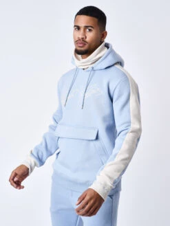 Sweat Capuche Bicolore -Monsieur Chic Soldes Boutique 2120210 2