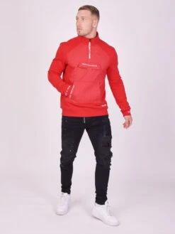 Sweat Enfilable Avec Matelassage Carré Devant -Monsieur Chic Soldes Boutique 2120226 2