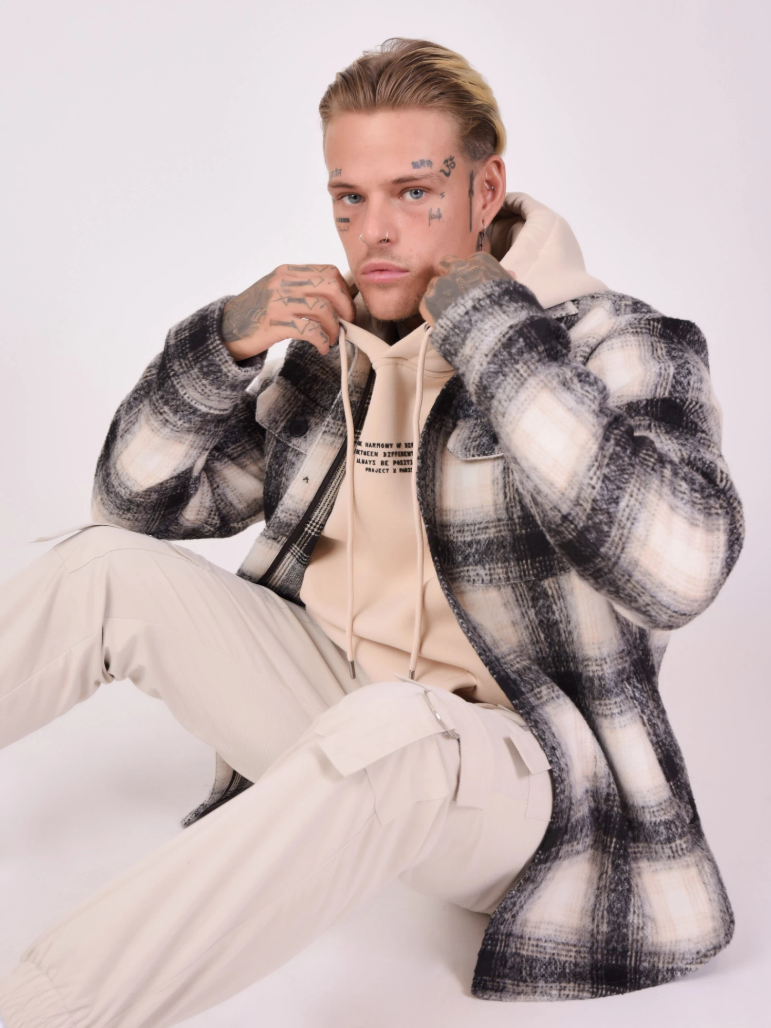 Surchemise Motif Carreaux Plaid 4 Surchemise Motif Carreaux Plaid – Image 2