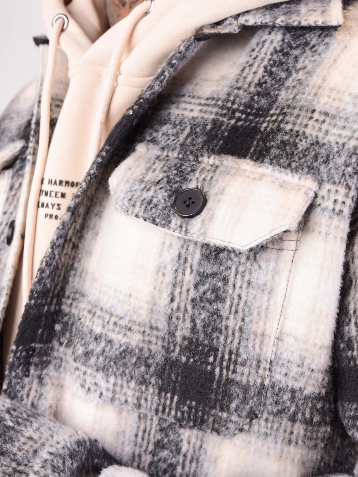 Surchemise Motif Carreaux Plaid 7 Surchemise Motif Carreaux Plaid – Image 5