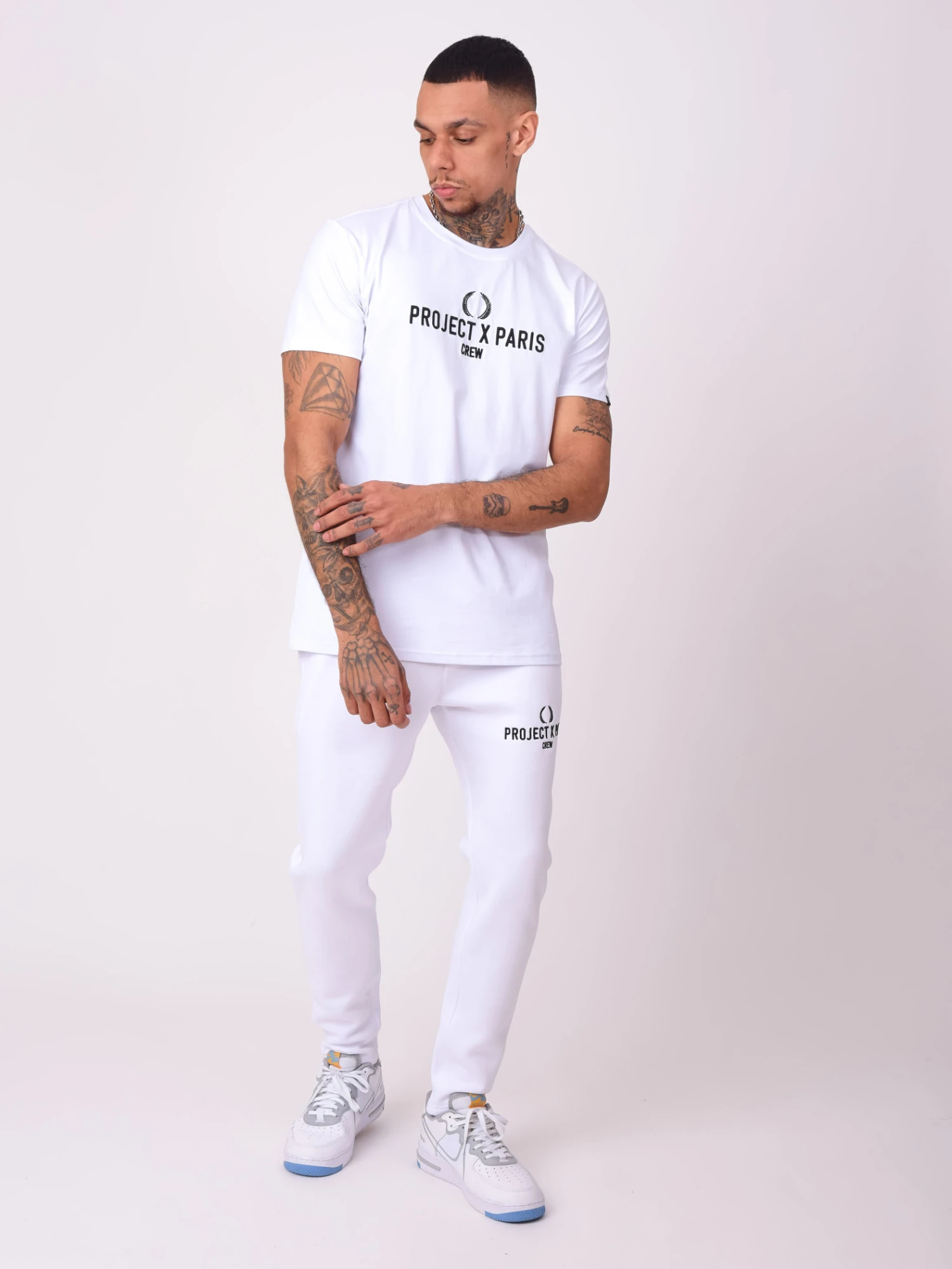 Bas De Jogging Broderie Project X Paris Crew 3 Bas De Jogging Broderie Project X Paris Crew