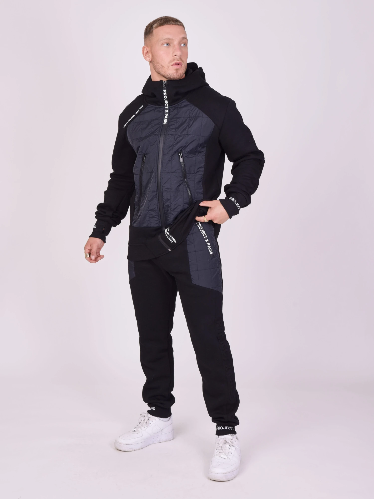 Bas De Jogging Empiècement Matelassage 4 Bas De Jogging Empiècement Matelassage – Image 2