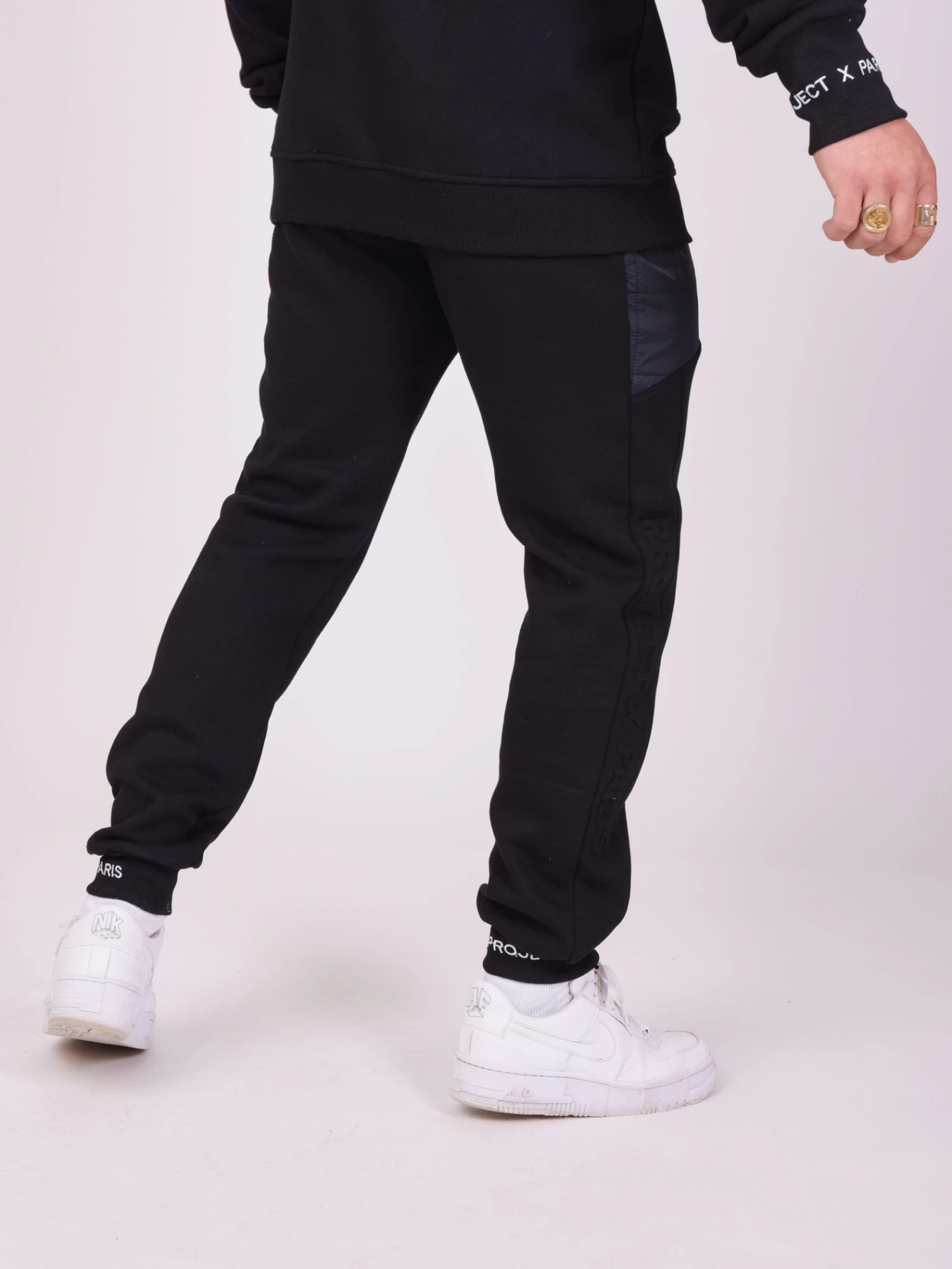 Bas De Jogging Empiècement Matelassage 6 Bas De Jogging Empiècement Matelassage – Image 4