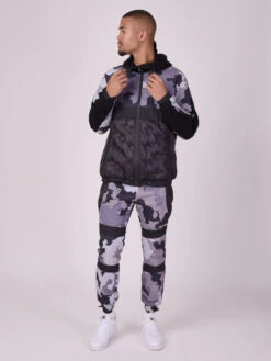 Bas De Jogging Camouflage Matelassage Rond -Monsieur Chic Soldes Boutique 2140143 3