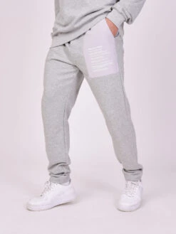 Bas De Jogging Empiècement Avec Texte 8 Bas De Jogging Empiècement Avec Texte -Monsieur Chic Soldes Boutique 2140156 1