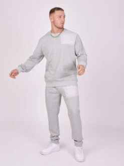 Bas De Jogging Empiècement Avec Texte 9 Bas De Jogging Empiècement Avec Texte -Monsieur Chic Soldes Boutique 2140156 2