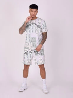 Tee-shirt Avec Motif "bandana" -Monsieur Chic Soldes Boutique 2210195 5