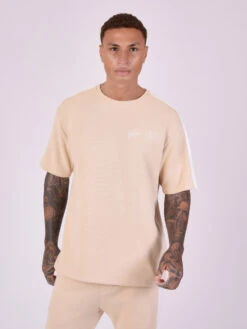 Tee-shirt Bicolore Style Maille 9 Tee-shirt Bicolore Style Maille -Monsieur Chic Soldes Boutique 2210200 1