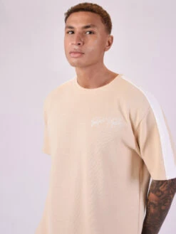 Tee-shirt Bicolore Style Maille 11 Tee-shirt Bicolore Style Maille -Monsieur Chic Soldes Boutique 2210200 3