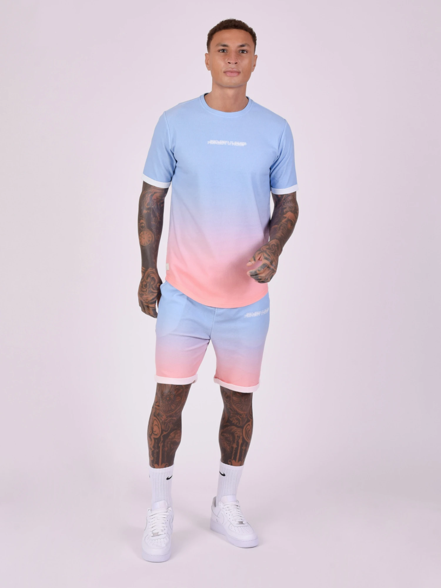 Tee-shirt Dégradé Style Maille 4 Tee-shirt Dégradé Style Maille – Image 2