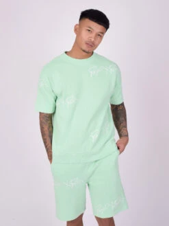 Tee-shirt Soft Style Maille Imprimée Logo -Monsieur Chic Soldes Boutique 2210205 4