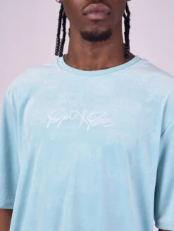 Tee-shirt En Velour Gaufré -Monsieur Chic Soldes Boutique 2210208 2