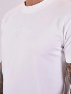 T-shirt With Technical Collar -Monsieur Chic Soldes Boutique 2210303 5