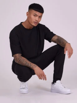 Tee-shirt Oversize En Matière Texturé -Monsieur Chic Soldes Boutique 2210306 2