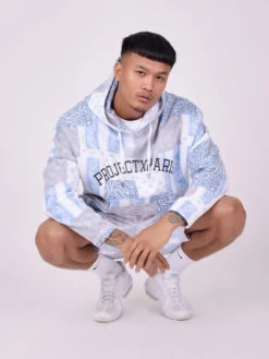 Sweat à Capuche Avec Motif "bandana" -Monsieur Chic Soldes Boutique 2220140 5