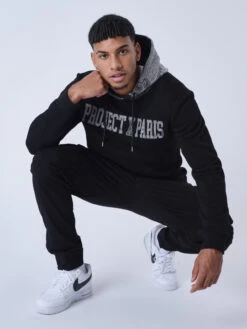 Sweat à Capuche Motif Bandana -Monsieur Chic Soldes Boutique 2220143 2