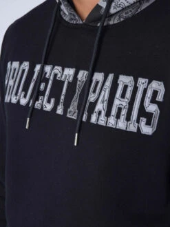 Sweat à Capuche Motif Bandana -Monsieur Chic Soldes Boutique 2220143 5