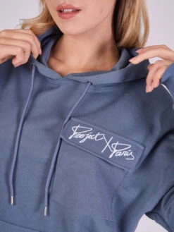 Sweat à Capuche Ample Avec Poche -Monsieur Chic Soldes Boutique 2220147 5