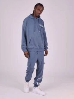 Sweat à Capuche Ample Avec Poche -Monsieur Chic Soldes Boutique 2220147 7